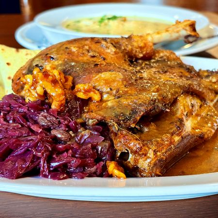 Restaurant U Pinkasu in Prag - Sankt-Martins-Gans