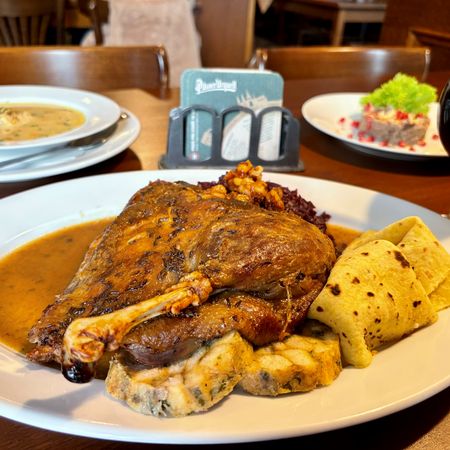 Restaurant U Pinkasu in Prag - Sankt-Martins-Gans