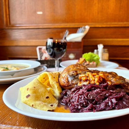 Restaurant U Pinkasu in Prag - Sankt-Martins-Gans