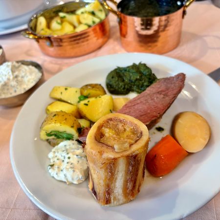 Tafelspitz - Restaurant U Pinkasu in Prag